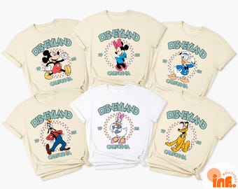 Disneyland California T-Shirt, Disneyland Est 1955 Mickey and Friends Matching Shirt, Disneyworld Group Tee, Disney Group Sweatshirt