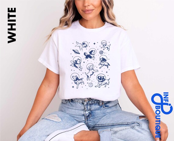 Astronaut Dogs Shirt, Dog Lover Shirt, Dog In Space Shirt, Cute Dog Shirt, Funny Astronaut Shirt, Silly Dog Shirt Valentine Dog Shirt,Galaxy