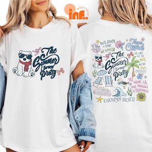 Cousins Beach TSITP T-Shirt, The Summer I Turned Pretty Shirt, Team Conrad Team Belly Team Jeremiah Tee, Cousins Beach Shirt TSITP Shirt
