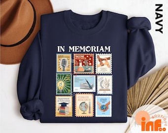 Retro In Memoriam Sweatshirt, Pro Democracy T-Shirt, Anti Fascism Tee, Resist Protest Shirt, Liberal Political Graphic Tee, Activism Shirt