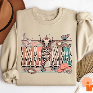Western Mama Shirt, Country Mama T-Shirt, Western Mama Sweatshirt, Mama Tee, Mothers Day Gift, Mothers Day Shirt, Gift For Mom, Mama Gift