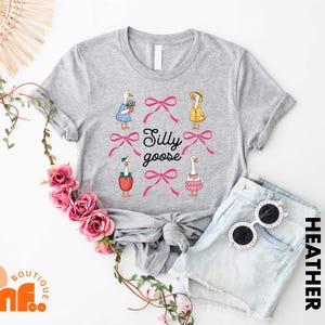 Silly Goose On The Loose Shirt, Goose T-Shirt, Silly Goose Sweatshirt, Funny Graphic Sweater, Cute Goose Tee, Sarcastic Goose Sweatshirt