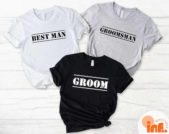 Grooms Wedding Party Shirt, Bachelor Party Tee, Groomsman Best Man Groom Sweatshirt, Groomsmen Bachelor Party Sweater, Groom Crew T-Shirt