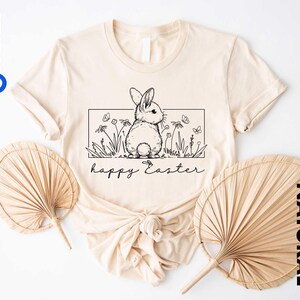 Frohe Ostern Shirt, süßes Ostern Shirt, Ostern Sweatshirt, Ostergeschenk, Osterhase Shirt, süßes Häschen Shirt, fröhlichen Ostertag