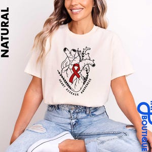 Herzkrankheitsbewusstsein Shirt, Be Awareness Shirt, Unterstützendes Shirt, Support Awareness, Krankheitsbewusstsein Shirt, Krankenschwester Studenten Shirt, Gesundes Leben