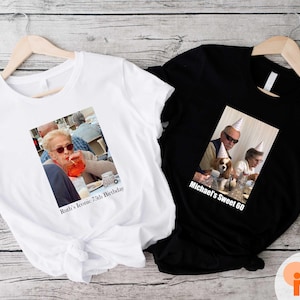 Custom Photo Tshirt, Custom Family Picture Shirt,Pet Photo Tee, Personalized Family Picture Tee, Custom Tee With Photo, Custom Girl Trip Tee