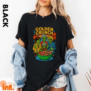 The Golden Crunch Halloween Shirt, Funny Golden Girls Halloween Shirt, The Golden Girls Shirt, Spooky Season Shirt, Spooky Golden Girls Tee