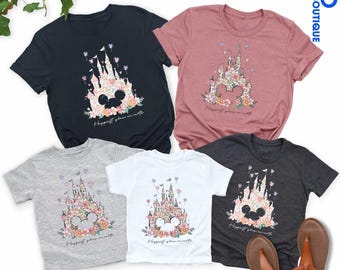 Happiest Place On Earth Shirt, Disneyworld Happiest Place Shirt, Disneyworld Family Trip Shirt, Mickey Mouse Lover Shirt, Disneyland Trip