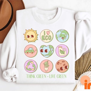 Earth Day Shirts, Planet T-Shirt, Be Kind To Our Planet T-Shirt, Environmental Gifts, Climate Change Sweatshirt, Save The Earth Sweatshirt