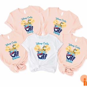 Disney Cruise 2025 Shirt, 2025 Disney Character Cruise Family Matching Tee, Adults Kids Disney Family Cruising Sweatshirt, WDW Family Trip