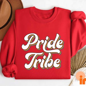 Rainbow Pride Tribe T-Shirt, Pride Month Celebration Sweatshirt, LGBTQ+ Shirt, Pride Celebration T-Shirt, Pride Parade Tee, Funny Pride Tee