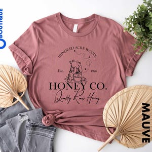 Hundred Acre Woods Honey Co Sweatshirt,Winnie The Pooh est 1926 Sweatshirt,Walt Disney World,Classic Pooh Bear Shirt,Winnie the Pooh Tee