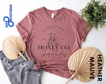Hundred Acre Woods Honey Co Sweatshirt,Winnie The Pooh est 1926 Sweatshirt,Walt Disney World,Classic Pooh Bear Shirt,Winnie the Pooh Tee