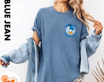 Donald Duck This Is My Happy Face T-Shirt, Disney Grumpy Donald Duck Shirt, Magic Kingdom Donald Duck Shirt, Disneyland Family Trip Shirt