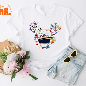 Disney Mickey und Co Cruise Shirt, Mickey und Minnie Cruising T-Shirt, Disney Familienreise, Disney Paar passenden Cruise Pullover, Fam Urlaub