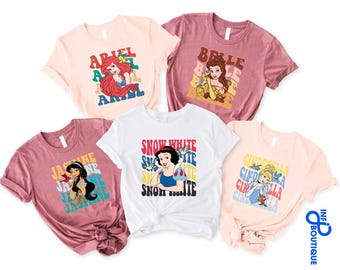 Disney Princess Shirts,Matching Group Disney Shirts,Disney Birthday Shirts,Aurora Shirt,Snow White Shirt, Cinderella Shirt, Ariel Sweatshirt