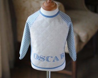 Olivia und Oscar Smock Bib PDF Schnittmuster in 2 Größen