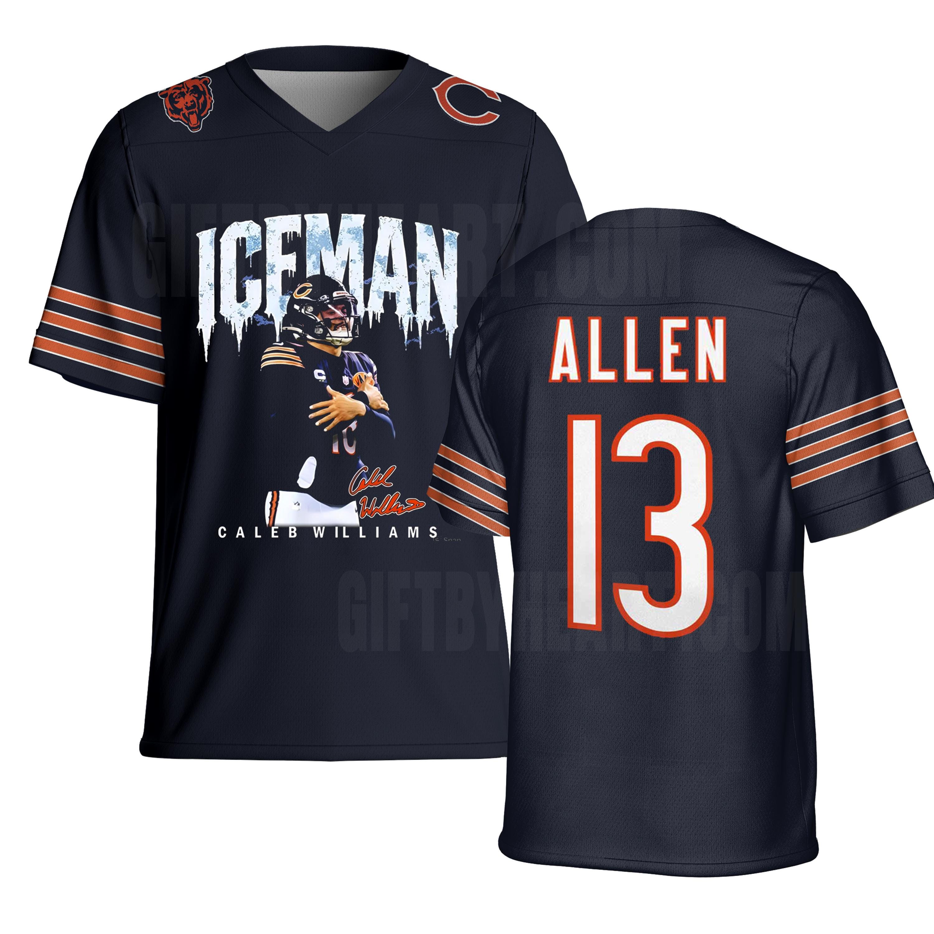 Discover Caleb Williams ICEMAN Football Jersey ,Caleb Williams Meme  Football Jersey