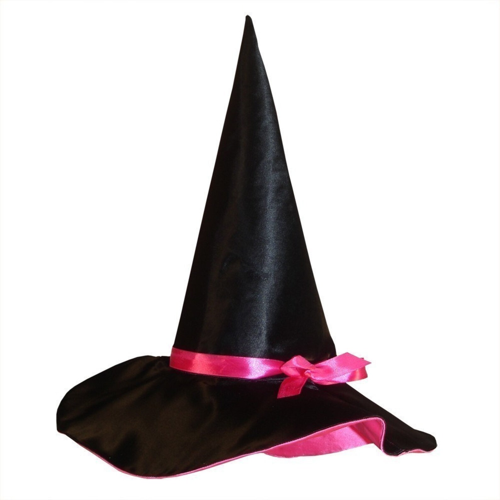 Custom Satin Witches Hat You Choose the Colors Etsy