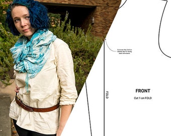 Ren Faire Shirt Sewing Pattern | LARP, D&D, Costume, Cosplay