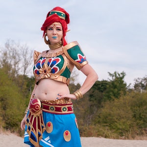 Lady Urbosa Cosplay Blueprint Legend of Zelda: Breath of the Wild imagem 2