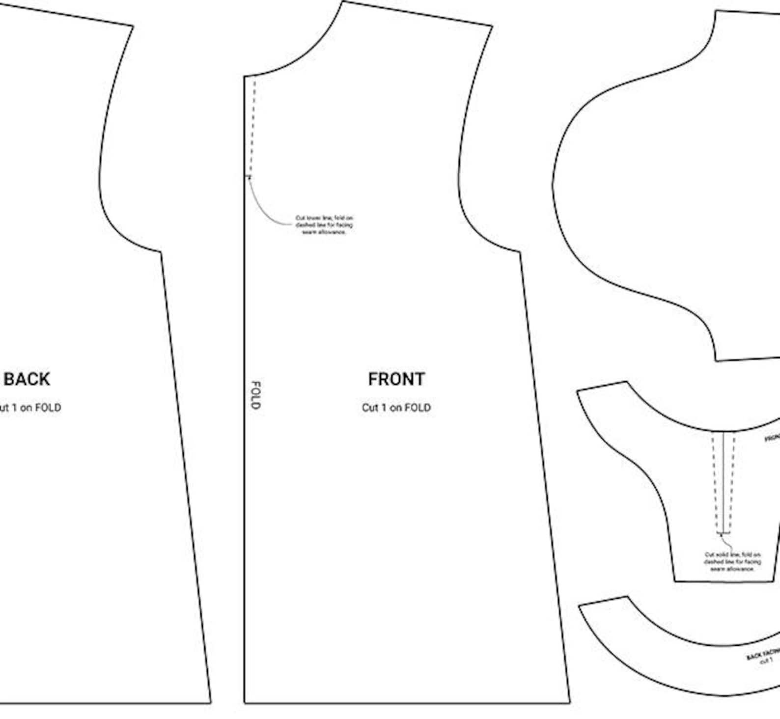 Ren Faire Shirt Sewing Pattern LARP D&D Costume Cosplay Etsy