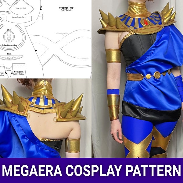 Megaera Fury Hades Game | Cosplay Sewing Pattern