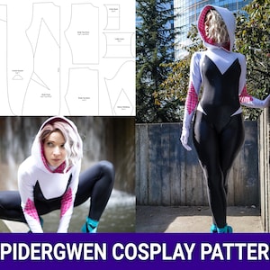 Spidergewn Sewing Cosplay Pattern | Into the Spiderverse
