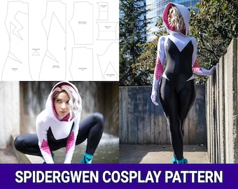 Spidergewn Sewing Cosplay Pattern | Into the Spiderverse