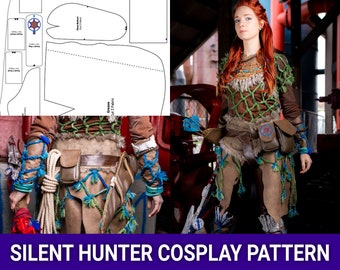 Aloy Nora Silent Hunter Cosplay Sewing Pattern | Horizon Zero Dawn