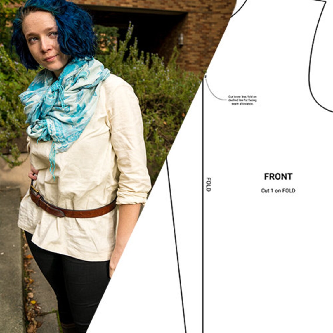 Ren Faire Shirt Sewing Pattern LARP D&D Costume Cosplay Etsy