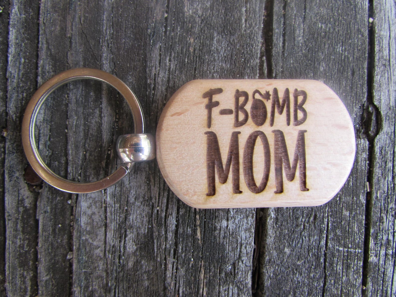 Funny Laser Engraved Keychains With Snarky Sayings, Sarcastic Gift for ...