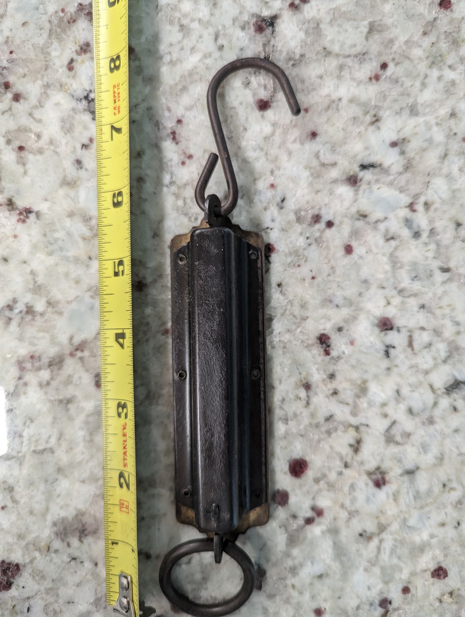 Brass 25lb Spring Scale - 1930's - John Chatillon & Sons - New York ...