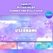Animated DARK Stream overlays package for Twitch, Youtube, OBS, Streamlabs in topographic dark style