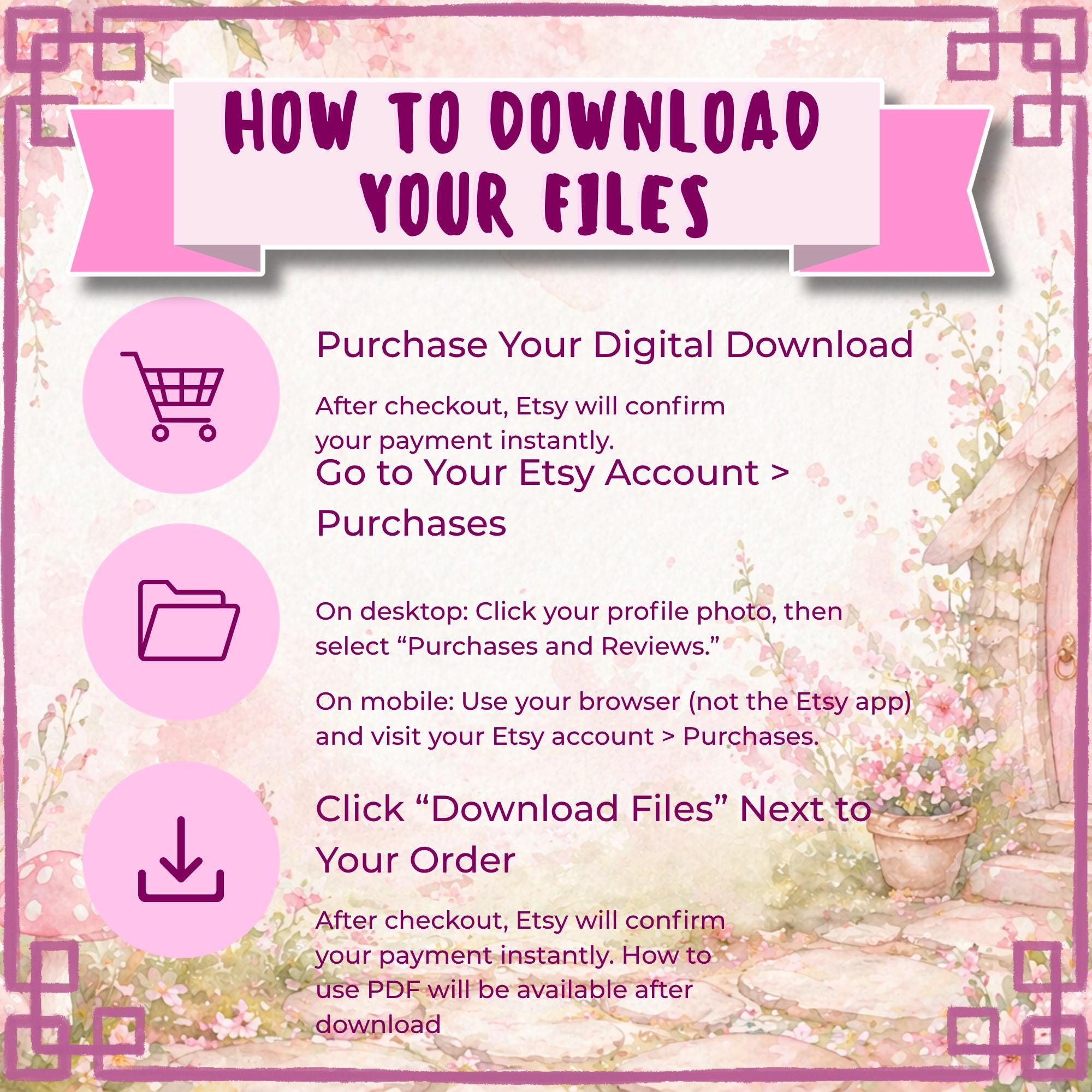 50 PCS Pink Fairy Clipart PNG SVG Files, Cute Aesthetic Clipart | Baby ...