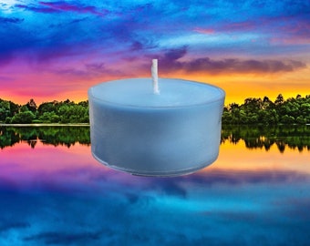 Velas perfumadas de verano junto al lago Candelitas Lake Life