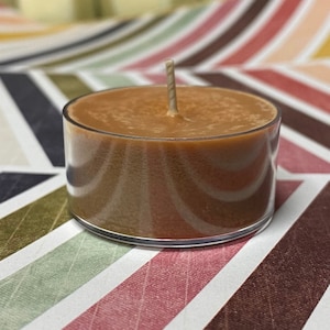 Root Beer Scented Soy Candle Tealight Rustic Home Decor