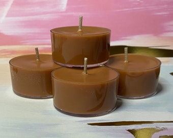 Gingerbread Scented Soy Candles Tealights Holiday Christmas Candles