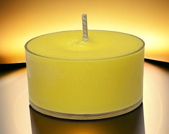 Butterscotch Scented Soy Candle Tealights Rustic Farmhouse Home Decor