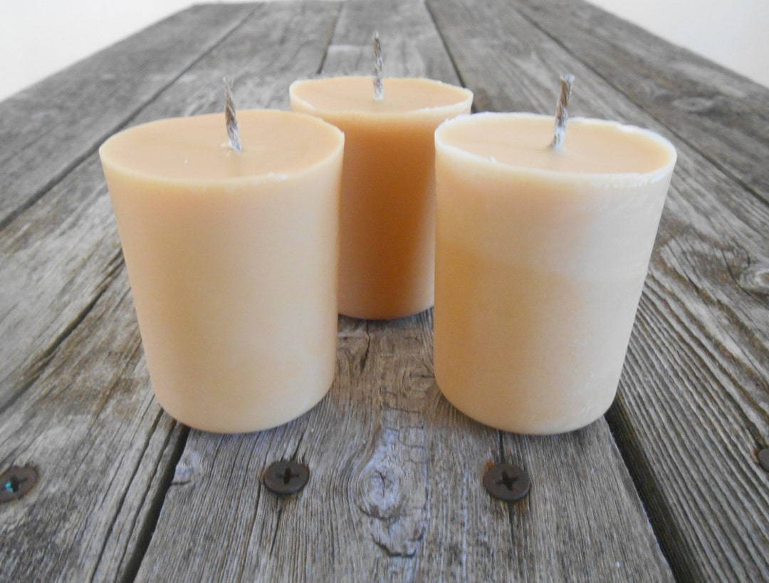 Fall and Christmas Scented Soy Candle Votives Hemp Wick Eco Friendly Etsy