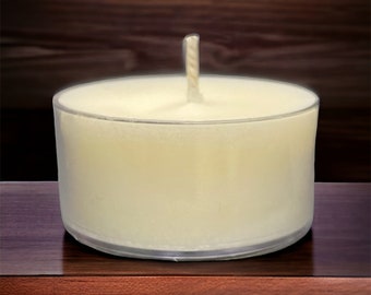 Cardamom Butter Fudge Soy Candle Tea lights Rustic Dye Free