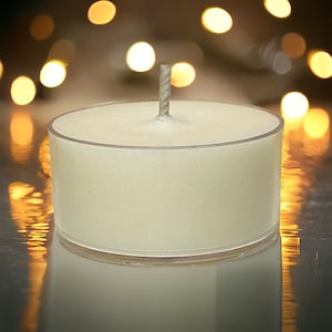 Vanilla Clove Scented Candles Soy Tealights Home Fragrance