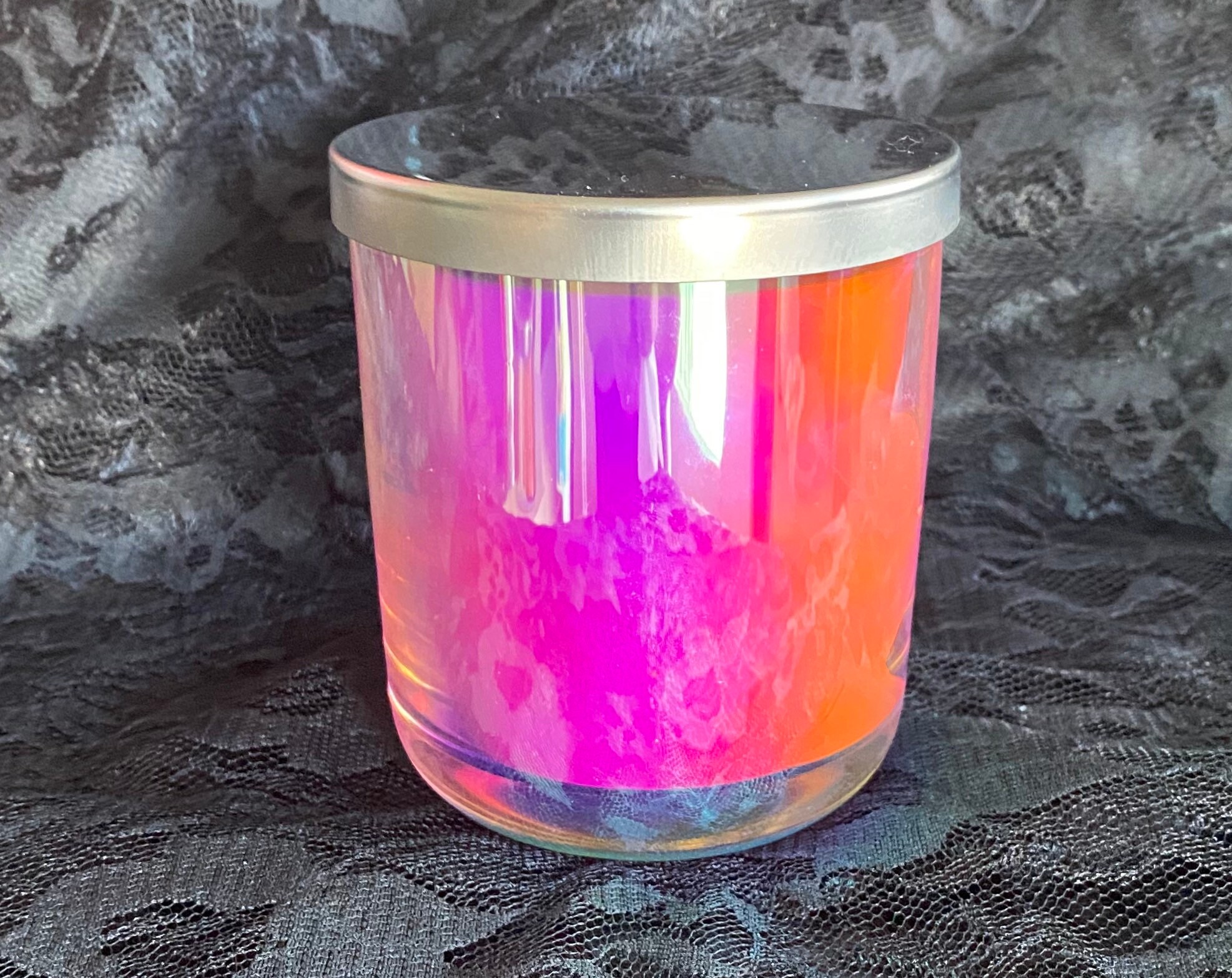 LIMITED EDITION Soy Candles in Holographic Jars Choose Your Etsy