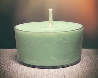 Chantilly Cream & Pear Scented Soy Candles Tealights Rustic Home Decor