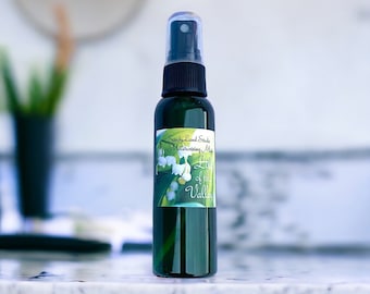 Spray de fragancia de lirio del valle, niebla hidratante, regalo de spa con aroma floral clásico