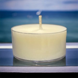 Ocean Breeze Soy Candle Tea Lights Rustic Beach House Decor