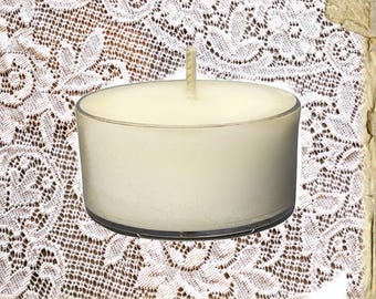 Western Lace Scented Soy Candle Tealights Rustic Home Decor