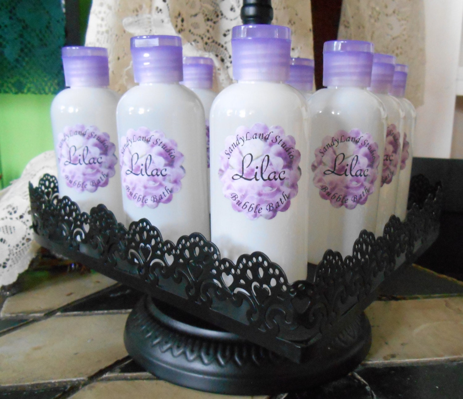 Lilac Bubble BathSpaParty Favors Classic Floral Scent Etsy
