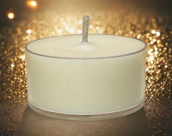 Fire Roasted Marshmallow Tealight Scented Soy Candles White Rustic Farmhouse Home Decor