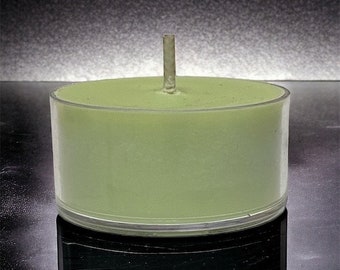 Candele profumate Margarita Tealight di soia Verde lime